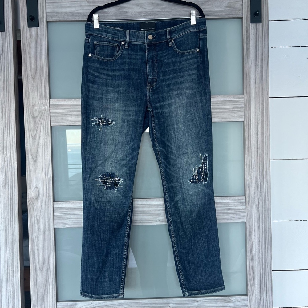 WHBM high rise skinny jeans